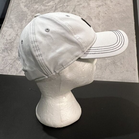 New Era Hat Men's One Size Ajdustable Gray Logo Strapback 9TWENTY Cap - Picture 4 of 8